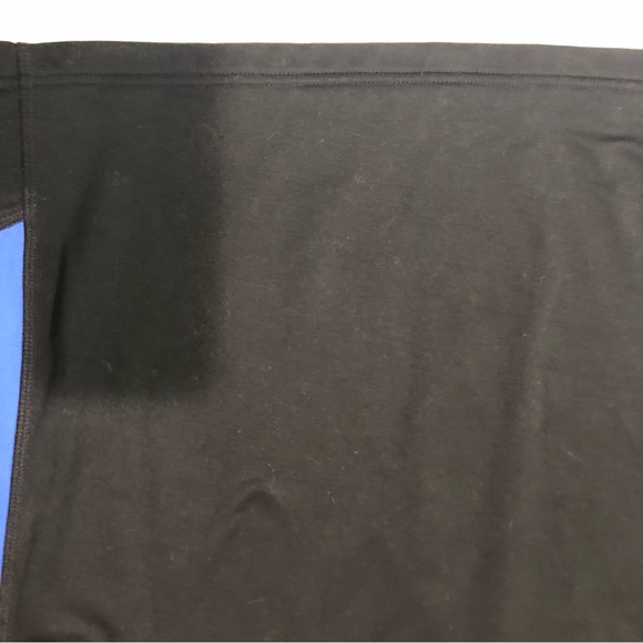 Diadora Track Pullover Half zip Womens Siz Xl Black & Blue - Picture 6 of 16